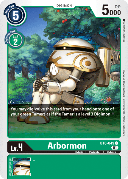 Arbormon [BT6-049] [Double Diamond] | Shuffle n Cut Hobbies & Games