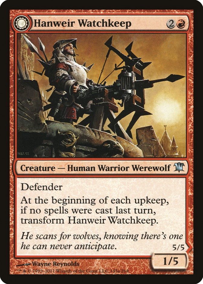 Hanweir Watchkeep // Bane of Hanweir [Innistrad] | Shuffle n Cut Hobbies & Games