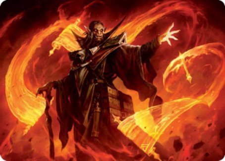 Plargg, Dean of Chaos Art Card [Strixhaven: School of Mages Art Series] | Shuffle n Cut Hobbies & Games