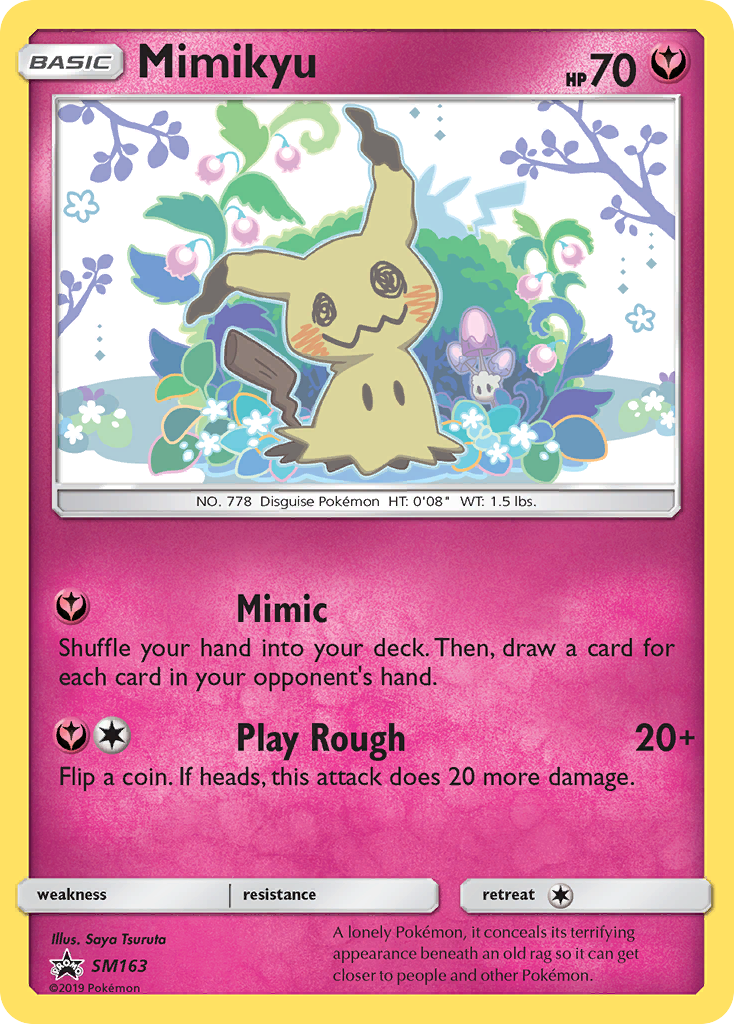 Mimikyu (SM163) [Sun & Moon: Black Star Promos] | Shuffle n Cut Hobbies & Games