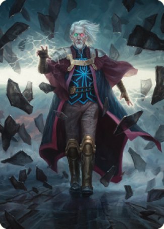 Urza, Planeswalker Art Card [The Brothers' War Art Series] | Shuffle n Cut Hobbies & Games