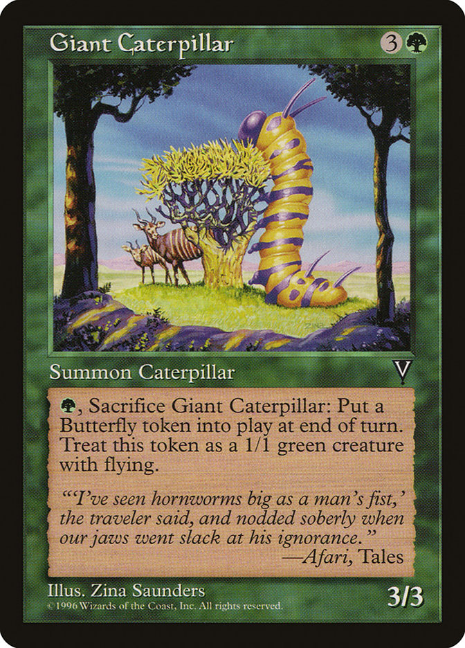 Giant Caterpillar [Visions] | Shuffle n Cut Hobbies & Games