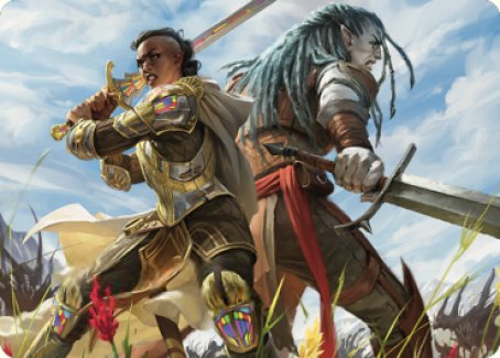 Join Forces Art Card [Dominaria United Art Series] | Shuffle n Cut Hobbies & Games