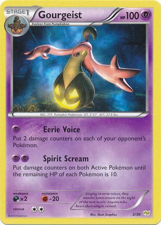 Gourgeist (2/30) [XY: Trainer Kit - Noivern] | Shuffle n Cut Hobbies & Games