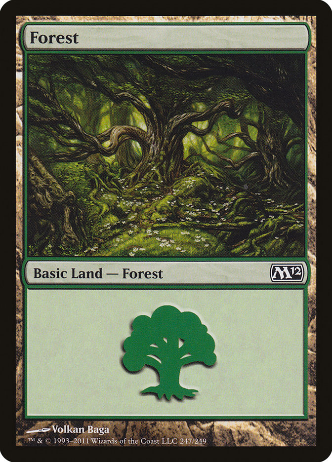 Forest (247) [Magic 2012] | Shuffle n Cut Hobbies & Games