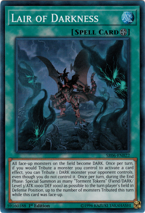 Lair of Darkness [SR06-EN022] Super Rare | Shuffle n Cut Hobbies & Games