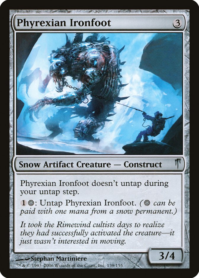 Phyrexian Ironfoot [Coldsnap] | Shuffle n Cut Hobbies & Games