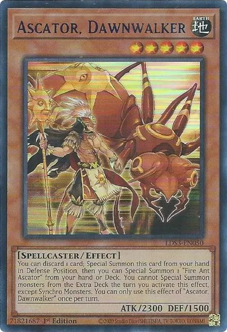 Ascator, Dawnwalker (Blue) [LDS3-EN050] Ultra Rare | Shuffle n Cut Hobbies & Games