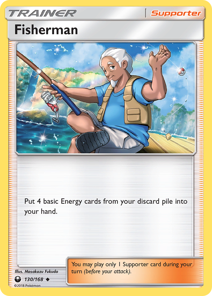 Fisherman (130/168) [Sun & Moon: Celestial Storm] | Shuffle n Cut Hobbies & Games