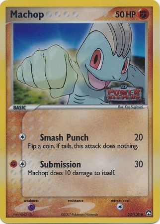 Machop (53/108) (Stamped) [EX: Power Keepers] | Shuffle n Cut Hobbies & Games