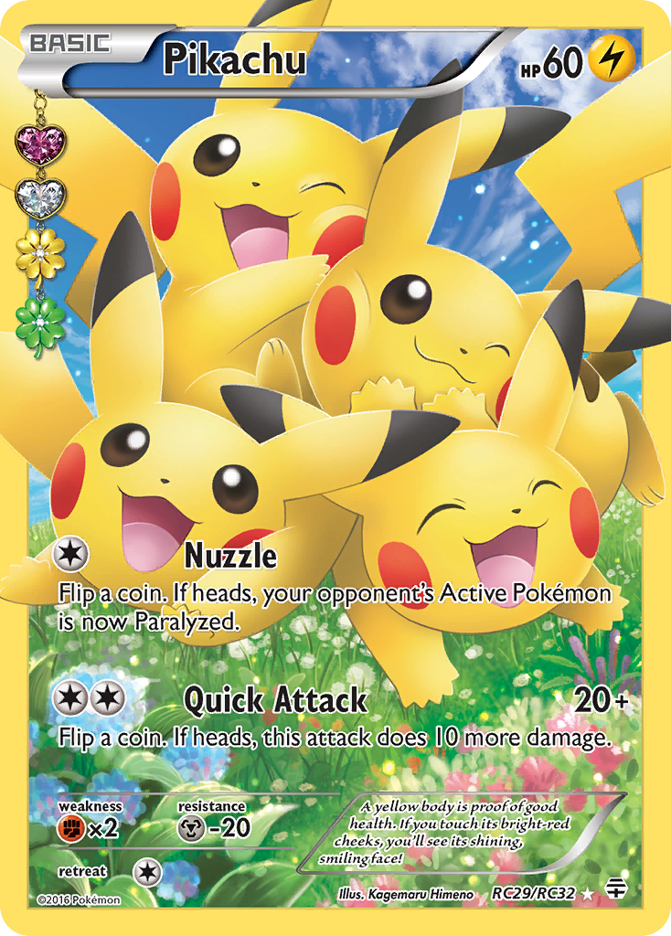 Pikachu (RC29/RC32) [XY: Generations] | Shuffle n Cut Hobbies & Games