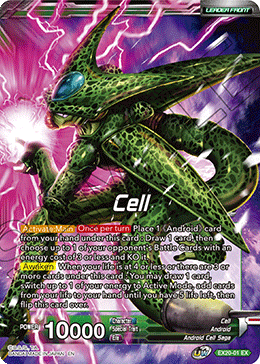 Cell // Cell, Return of the Ultimate Lifeform (EX20-01) [Ultimate Deck 2022] | Shuffle n Cut Hobbies & Games