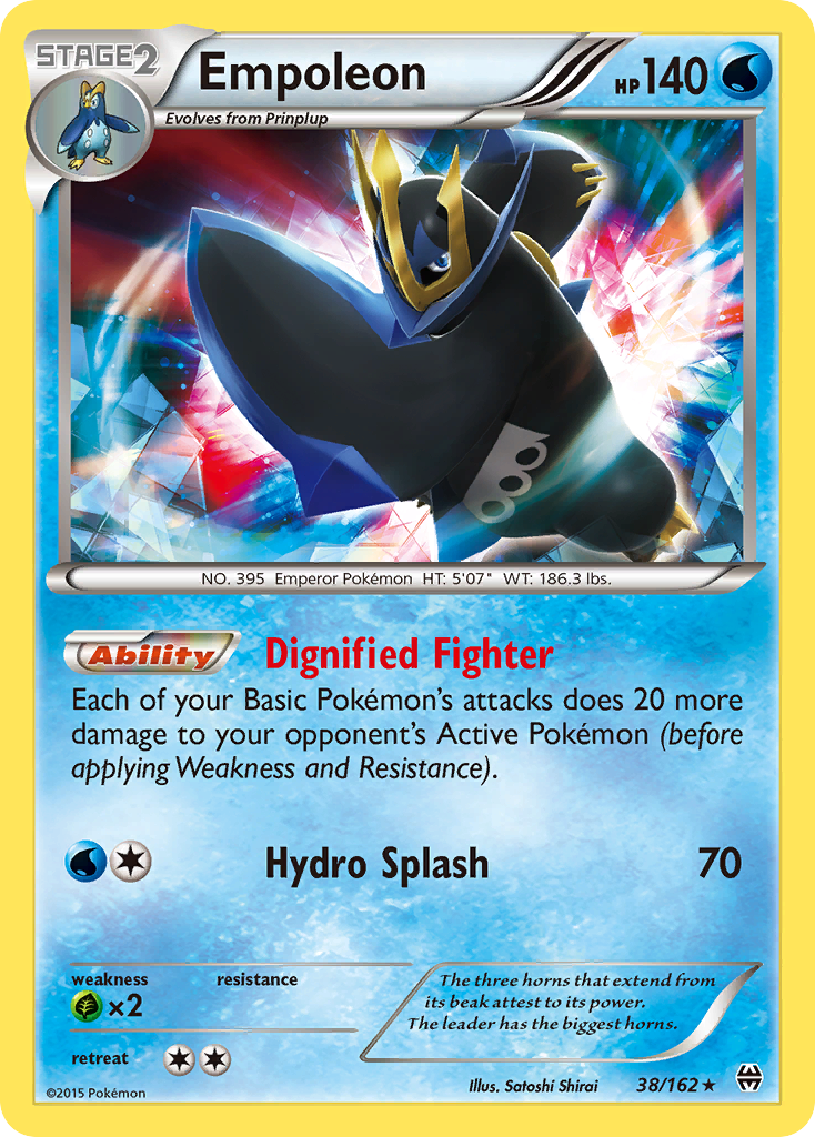 Empoleon (38/162) [XY: BREAKthrough] | Shuffle n Cut Hobbies & Games