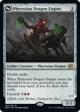 Phyrexian Dragon Engine [The Brothers' War] | Shuffle n Cut Hobbies & Games