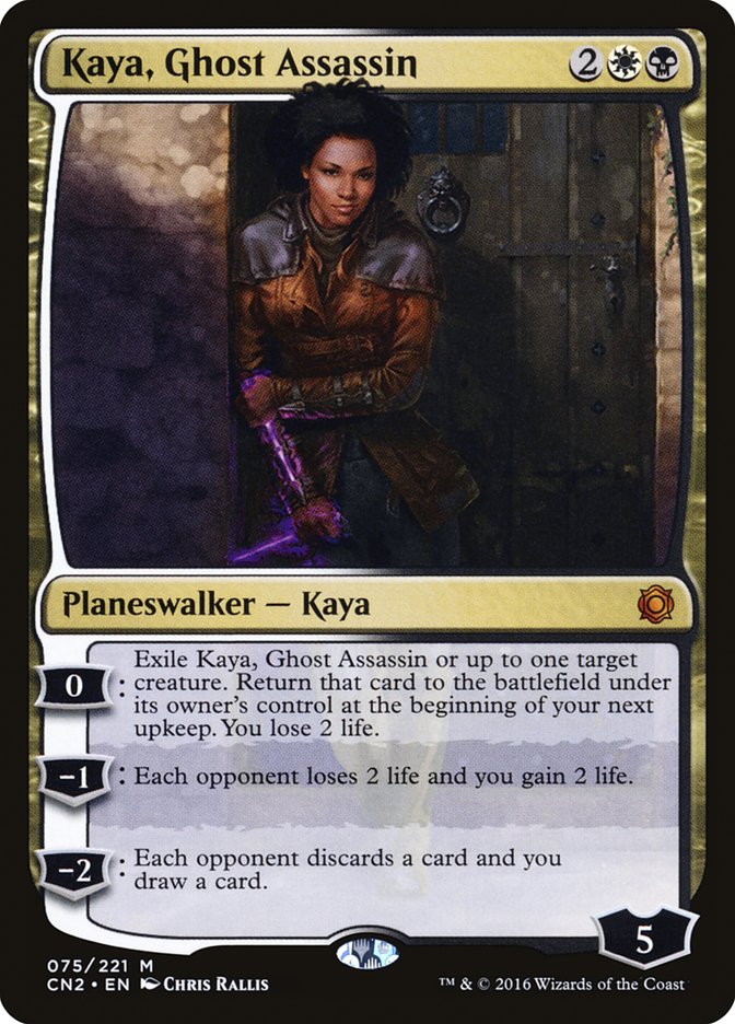 Kaya, Ghost Assassin (075/221) [Conspiracy: Take the Crown] | Shuffle n Cut Hobbies & Games