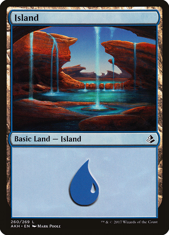 Island (260) [Amonkhet] | Shuffle n Cut Hobbies & Games