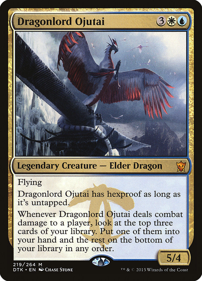 Dragonlord Ojutai [Dragons of Tarkir] | Shuffle n Cut Hobbies & Games