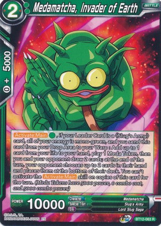 Medamatcha, Invader of Earth [BT12-063] | Shuffle n Cut Hobbies & Games