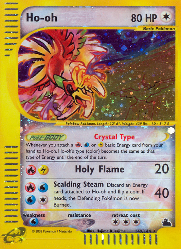 Ho-oh (149/144) [Skyridge] | Shuffle n Cut Hobbies & Games