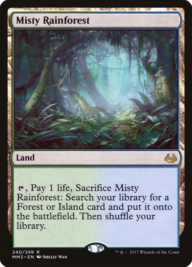 Misty Rainforest [Modern Masters 2017] | Shuffle n Cut Hobbies & Games