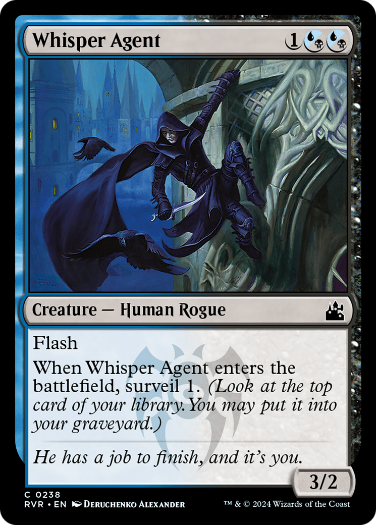 Whisper Agent [Ravnica Remastered] | Shuffle n Cut Hobbies & Games