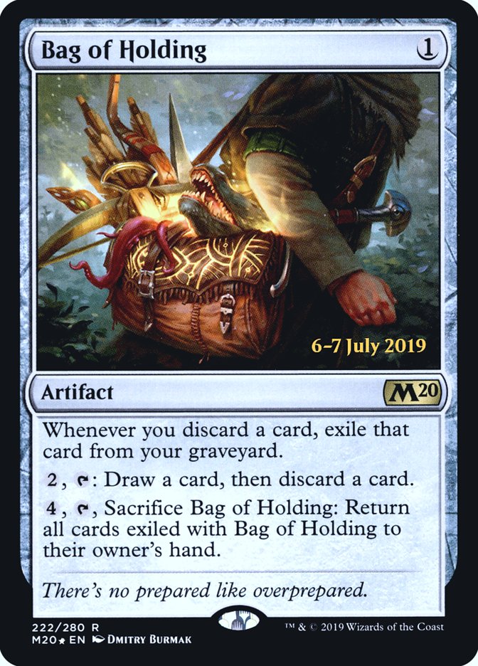 Bag of Holding [Core Set 2020 Prerelease Promos] | Shuffle n Cut Hobbies & Games