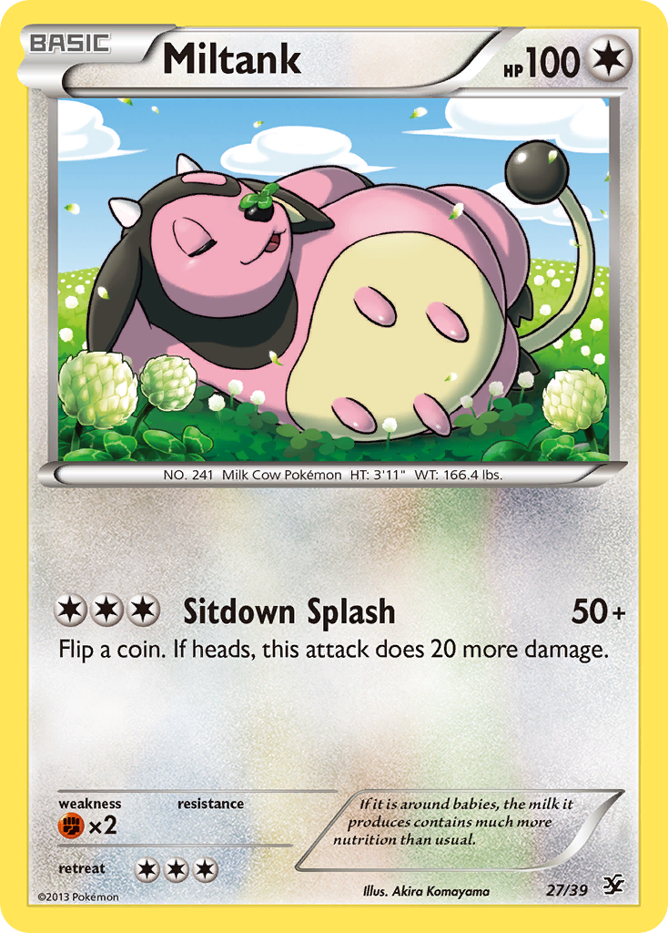 Miltank (27/39) [XY: Kalos Starter Set] | Shuffle n Cut Hobbies & Games