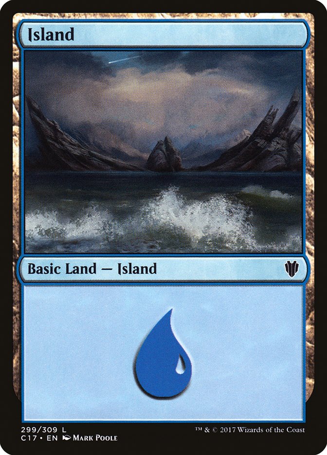 Island (299) [Commander 2017] | Shuffle n Cut Hobbies & Games