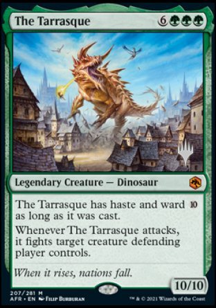 The Tarrasque (Promo Pack) [Dungeons & Dragons: Adventures in the Forgotten Realms Promos] | Shuffle n Cut Hobbies & Games