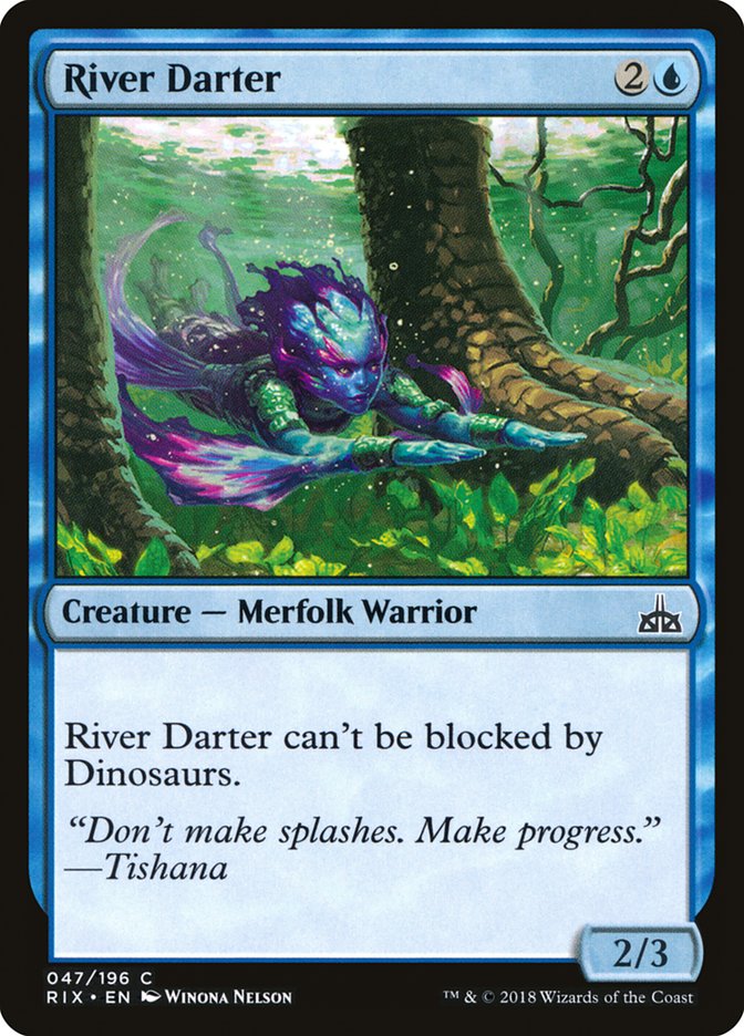 River Darter [Rivals of Ixalan] | Shuffle n Cut Hobbies & Games