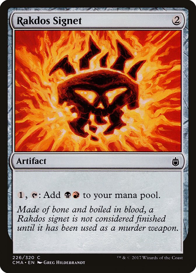 Rakdos Signet [Commander Anthology] | Shuffle n Cut Hobbies & Games