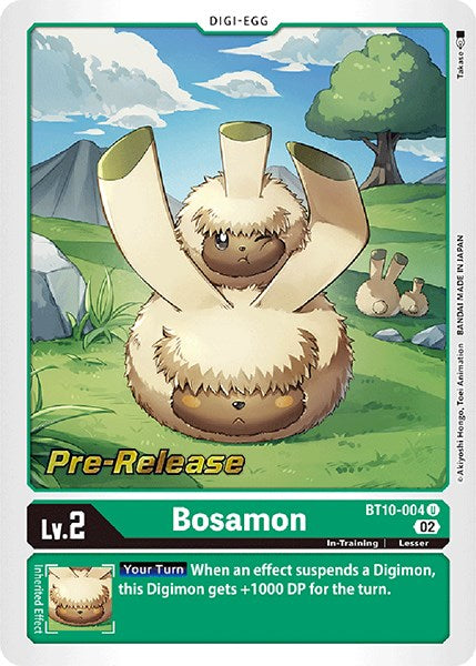 Bosamon [BT10-004] [Xros Encounter Pre-Release Cards] | Shuffle n Cut Hobbies & Games