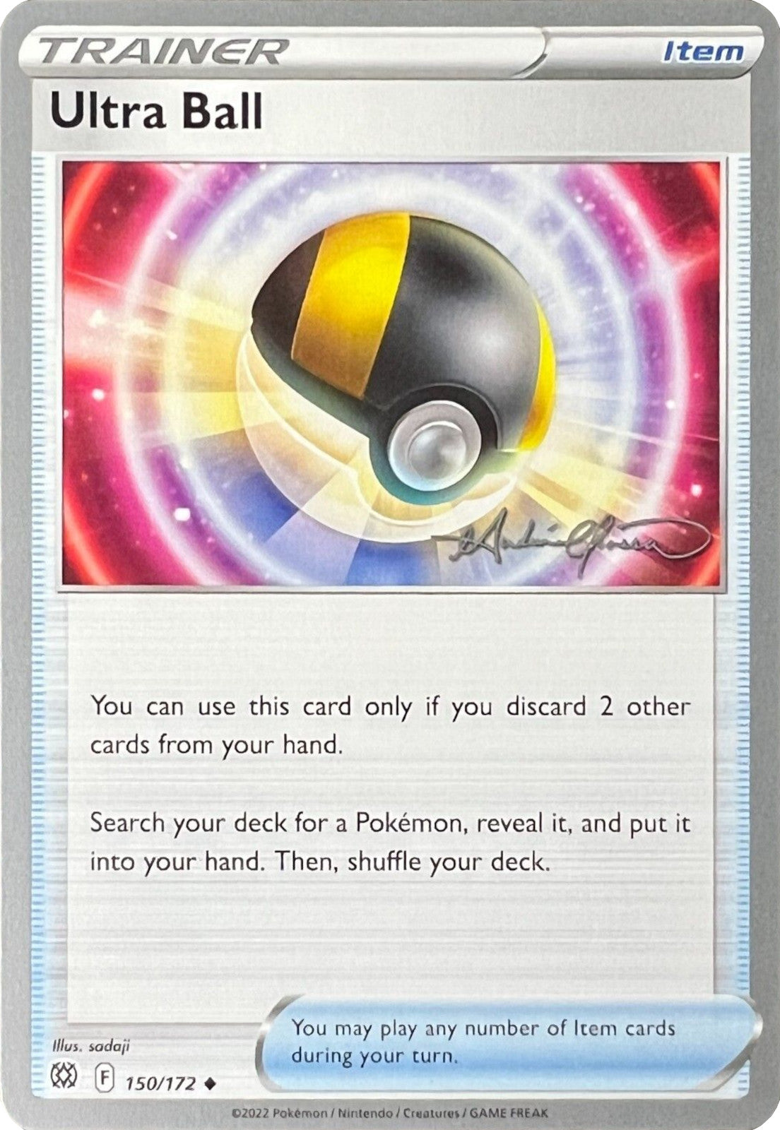 Ultra Ball (150/172) (The Shape of Mew - Andre Chiasson) [World Championships 2022] | Shuffle n Cut Hobbies & Games