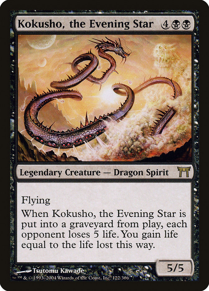 Kokusho, the Evening Star [Champions of Kamigawa] | Shuffle n Cut Hobbies & Games