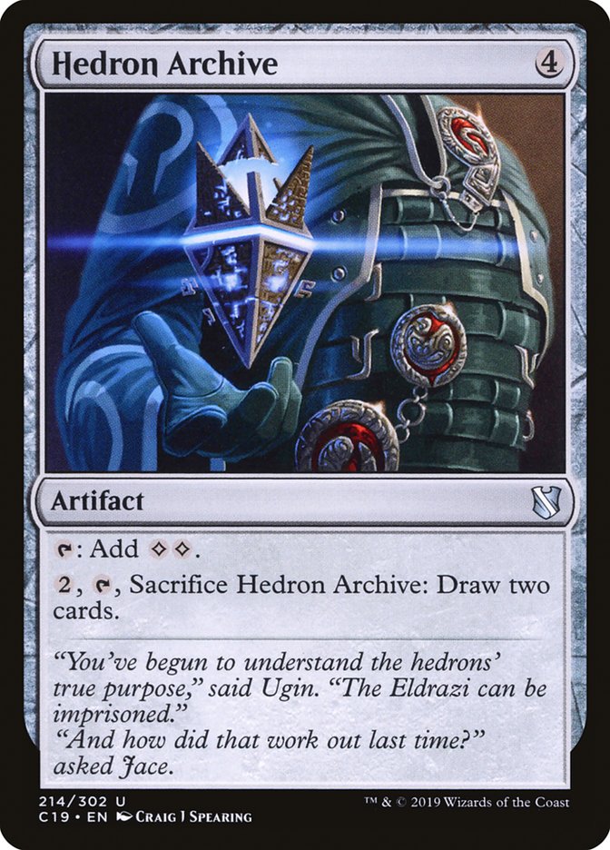 Hedron Archive [Commander 2019] | Shuffle n Cut Hobbies & Games