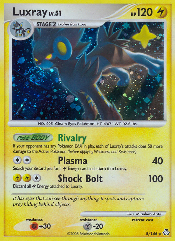 Luxray (8/146) [Diamond & Pearl: Legends Awakened] | Shuffle n Cut Hobbies & Games