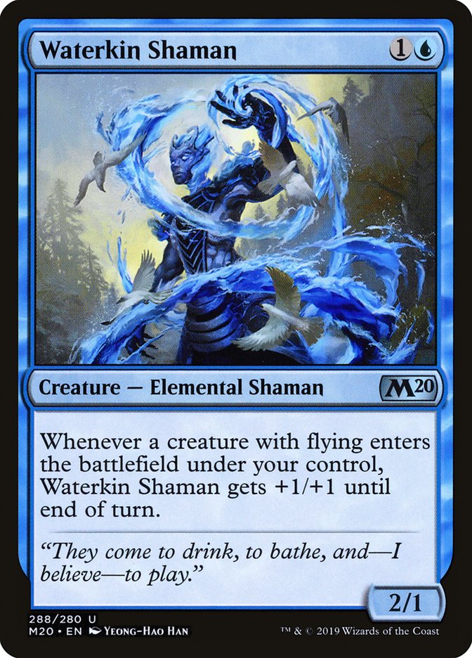 Waterkin Shaman [Core Set 2020] | Shuffle n Cut Hobbies & Games