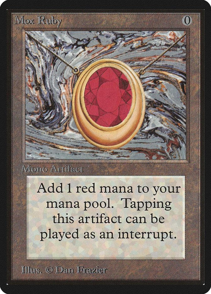 Mox Ruby [Beta Edition] | Shuffle n Cut Hobbies & Games