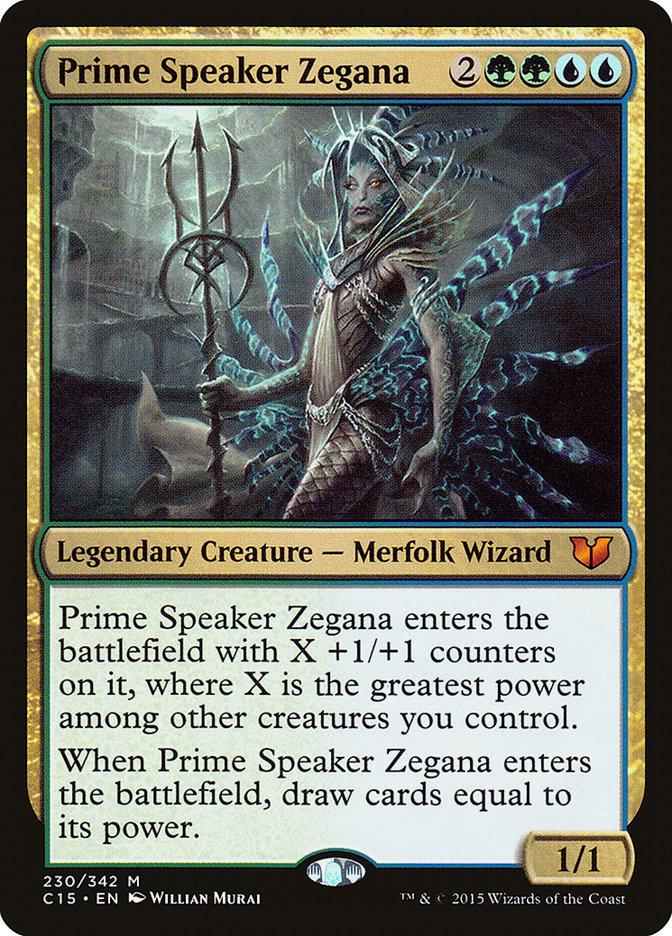 Prime Speaker Zegana [Commander 2015] | Shuffle n Cut Hobbies & Games