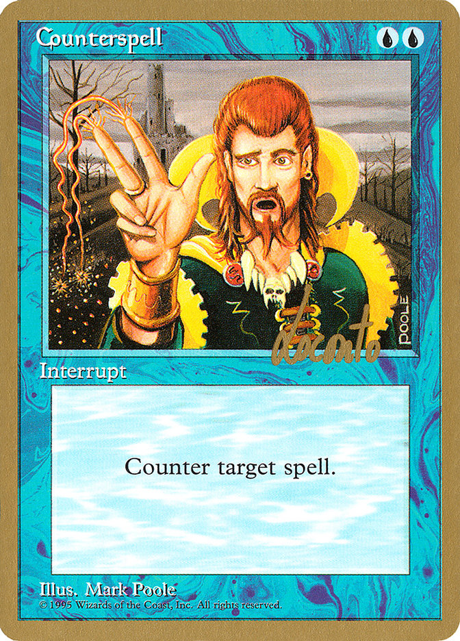 Counterspell (Michael Loconto) [Pro Tour Collector Set] | Shuffle n Cut Hobbies & Games