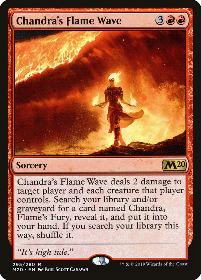 Chandra's Flame Wave [Core Set 2020] | Shuffle n Cut Hobbies & Games