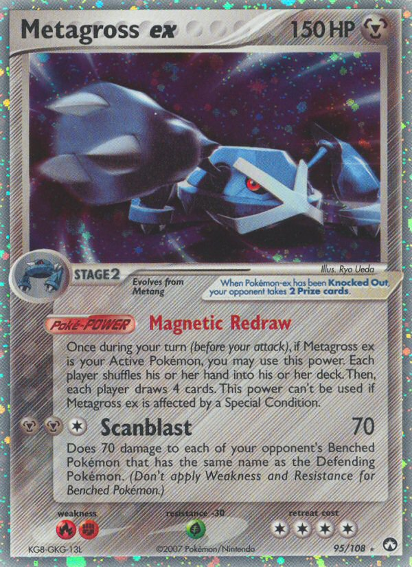 Metagross ex (95/108) [EX: Power Keepers] | Shuffle n Cut Hobbies & Games