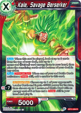 Kale, Savage Berserker [BT11-004] | Shuffle n Cut Hobbies & Games