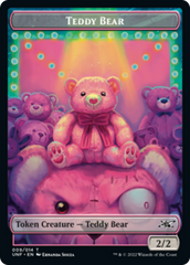 Teddy Bear // Food (011) Double-Sided Token [Unfinity Tokens] | Shuffle n Cut Hobbies & Games