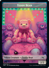 Teddy Bear // Food (010) Double-Sided Token [Unfinity Tokens] | Shuffle n Cut Hobbies & Games