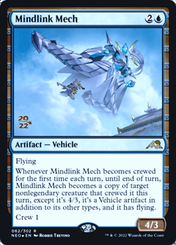 Mindlink Mech [Kamigawa: Neon Dynasty Prerelease Promos] | Shuffle n Cut Hobbies & Games