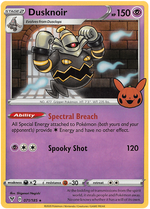 Dusknoir (071/185) [Trick or Trade 2023] | Shuffle n Cut Hobbies & Games