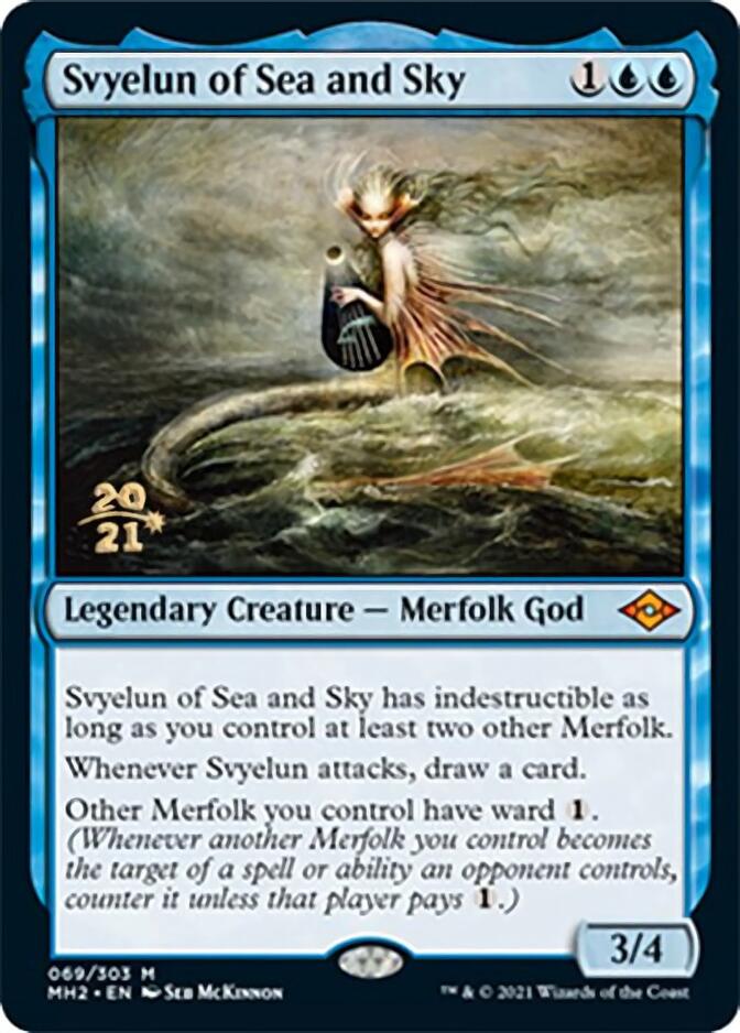 Svyelun of Sea and Sky [Modern Horizons 2 Prerelease Promos] | Shuffle n Cut Hobbies & Games