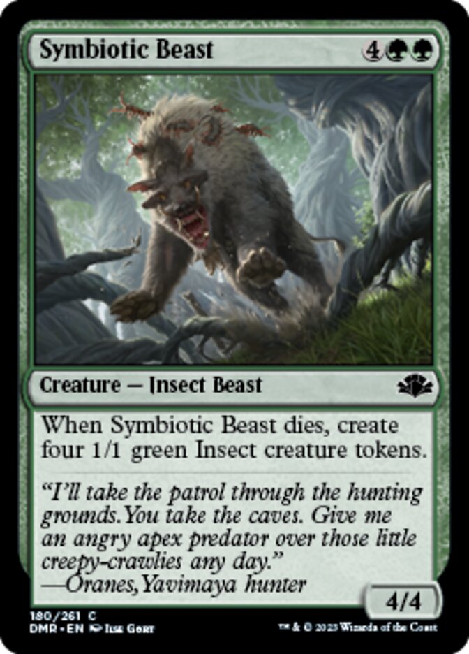 Symbiotic Beast [Dominaria Remastered] | Shuffle n Cut Hobbies & Games