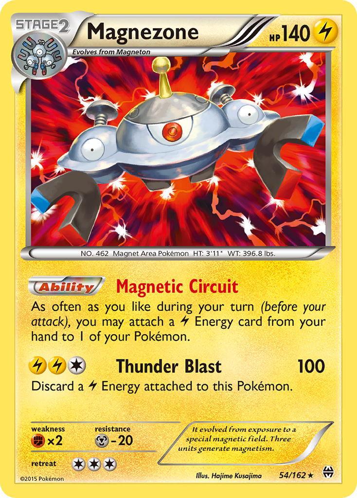 Magnezone (54/162) [XY: BREAKthrough] | Shuffle n Cut Hobbies & Games